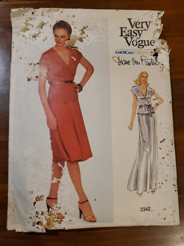 Vogue pattern diane von - vogue,