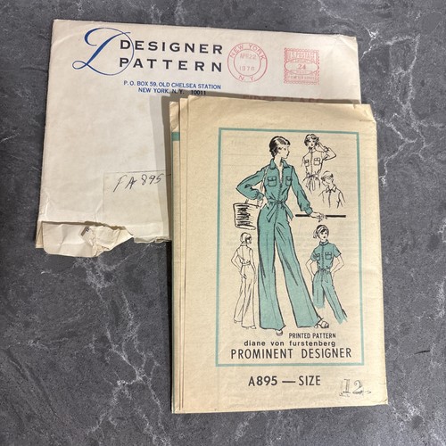 Uncut vtg a895 designer - vtg,