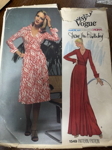 Vintage vogue 1549 diane von - vintage,