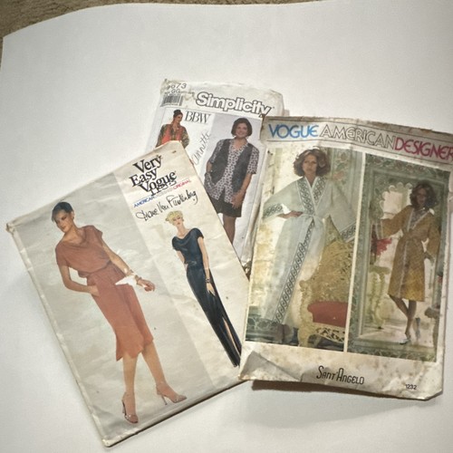Lot cut vogue pattern sant - lot,