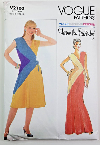 80s vogue reprint pattern - vogue, 2100
