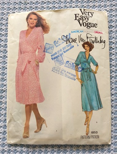 1980s vogue 1853 uncut - 1853,