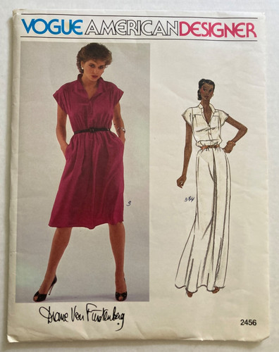 Vogue pattern 2456 diane von - 2456,