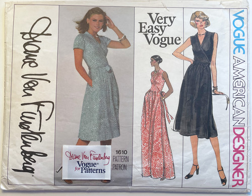 1970s vogue pattern 1610 - 1970s,